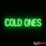 COLD ONES Letrero, con luces LED que parecen COLD ONES de neón Letreros