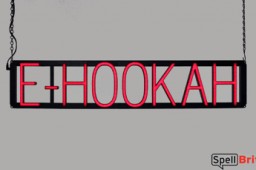 E-HOOKAH LED signs that are an alternative to neon signs for your business