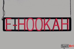 E-HOOKAH LED signs that are an alternative to neon signs for your business