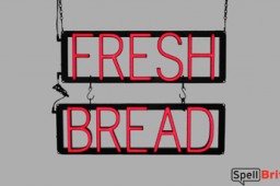 High Impact, Energy Efficient Fresh Bread Flashing & Animated LED Sign High Impact, Energy Efficient Fresh Bread Flashing & Animated LED Sign