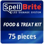 SpellBrite Dairy Queen Food & Treat  Kit – 75 Pieces