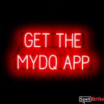 GET THE MYDQ APP Sign