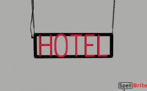 HOTEL LED signs that are an alternative to neon signage for your business