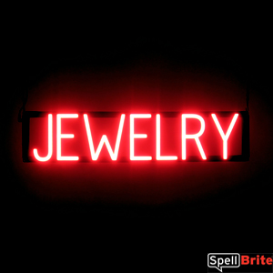 JEWELRY LED signs that look like a lighted neon sign for your business