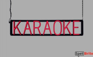 KARAOKE LED signage that is an alternative to neon signs for your business