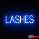 LASHES Letrero, con luces LED que parecen LASH de neón Letreros