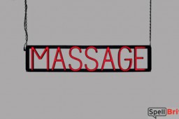MASSAGE LED signs that are an alternative to neon signs for your salon