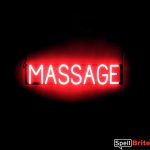 MASSAGE LED lighted signs that look like a neon sign for your business