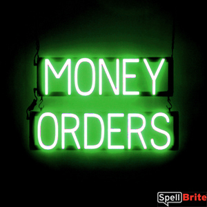Money Order LED Sign 