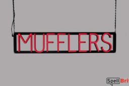 MUFFLERS LED signs that are an alternative to neon signs for your auto shop