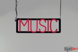 MUSIC LED sign that is an alternative to neon signs for your bar