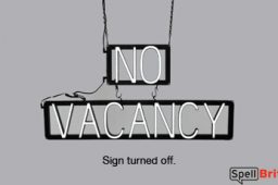 No Vacancy Sign  LED No Vacancy Signs for Business