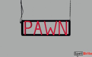 PAWN LED signage that is an alternative to neon signs for your business