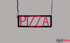 PIZZA LED sign that is an alternative to neon signs for your restaurant