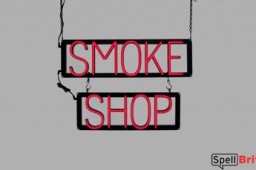SMOKE SHOP LED signs that look like neon signage for your business