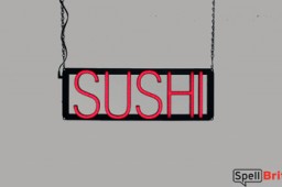 SUSHI LED signs that look like a neon sign for your restaurant