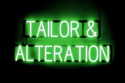 Alterations LED Sign High Impact, Energy Efficient