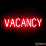 VACANCY LED illuminated signs that look like neon signage for your hotel or motel