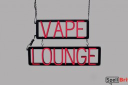 VAPE LOUNGE LED signage that looks like neon signs for your business