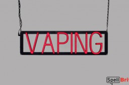 VAPING LED signs that are an alternative to neon signs for your business
