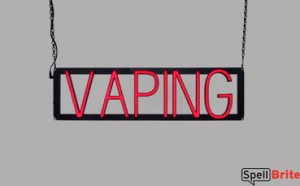 VAPING LED signs that are an alternative to neon signs for your business