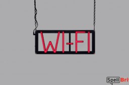 WI-FI LED signs that look like a neon sign for your shop