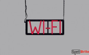 WI-FI LED signs that look like a neon sign for your shop
