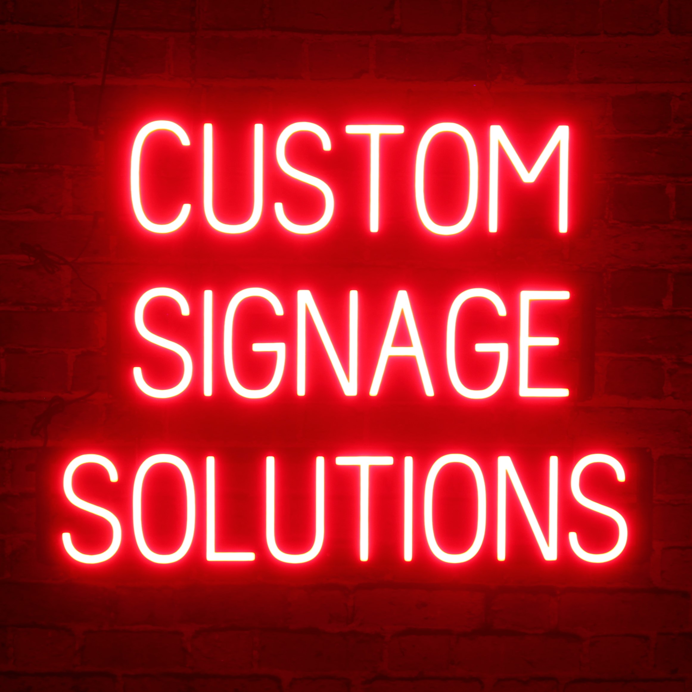 Custom Signage Solutions Image Showing Customized Business Sign Solutions from SpellBrite
