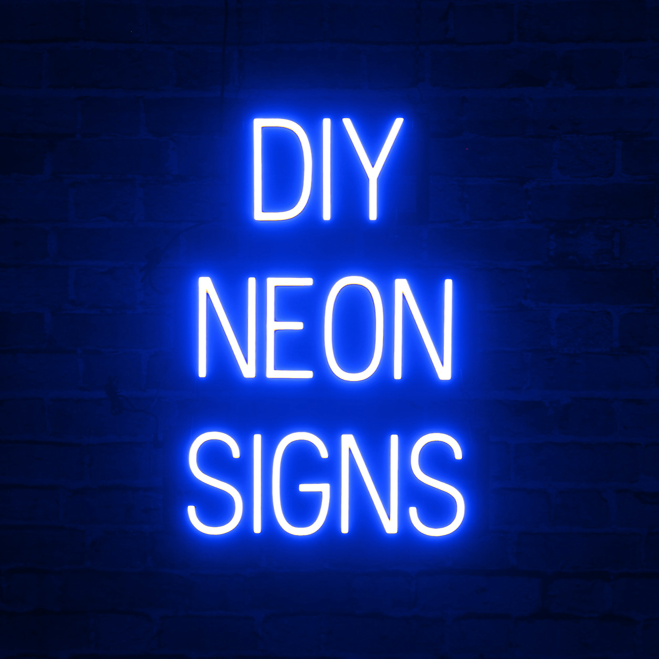 DIY Neon Sign, Custom Image of SpellBrite’s DIY LED Signs
