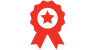 Award-winning sign icon