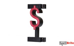 LED Characters For Custom Sign Dollar