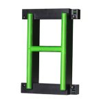 LED letter H, featuring LED lights that look like neon letters