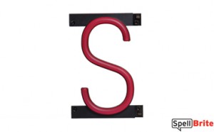 LED Letters S