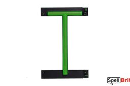 LED letter T, featuring LED lights that look like neon letters