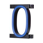 LED letter O, featuring LED lights that look like neon letters