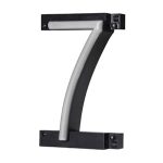 LED number 7, featuring LED lights that look like neon numbers