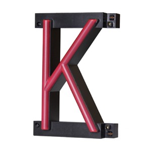 Neon-LED Letters K