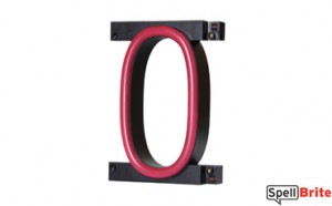 Neon-LED Letters O