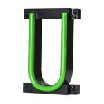 LED letter U, featuring LED lights that look like neon letters