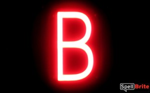 Neon-LED Letters For Custom Sign B