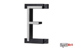 LED letter F, featuring LED lights that look like neon letters