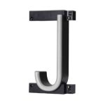 LED letter J, featuring LED lights that look like neon letters
