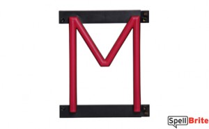 Neon-LED Letters For Custom Sign M