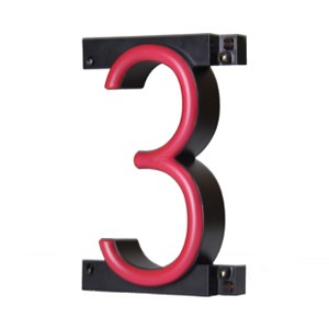 LED Numbers For Custom Sign Three
