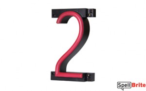 Neon-LED Numbers For Custom Sign Two
