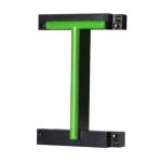 LED letter T, featuring LED lights that look like neon letters