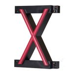 LED letter X, featuring LED lights that look like neon letters