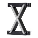 LED letter X, featuring LED lights that look like neon letters