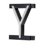 LED letter Y, featuring LED lights that look like neon letters
